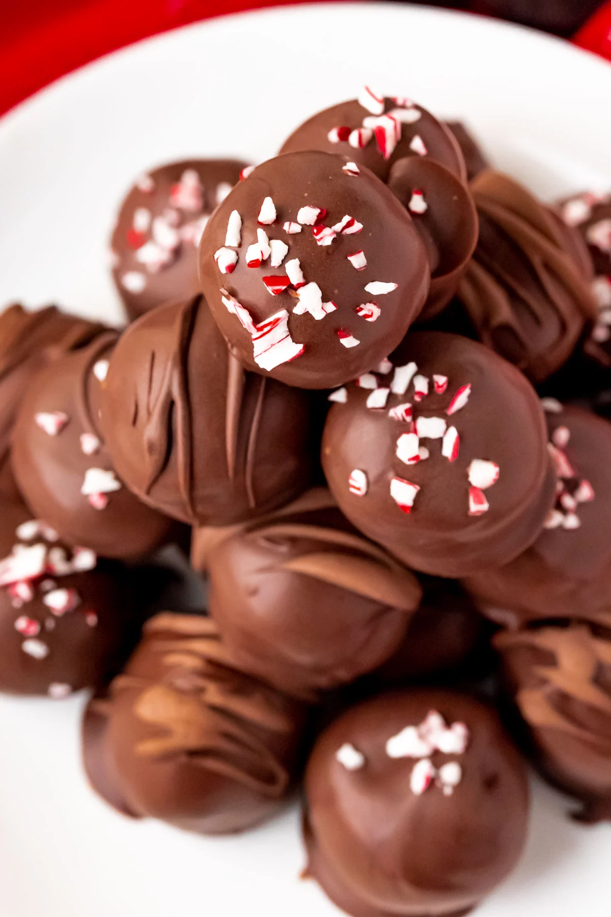Peppermint Oreo Balls