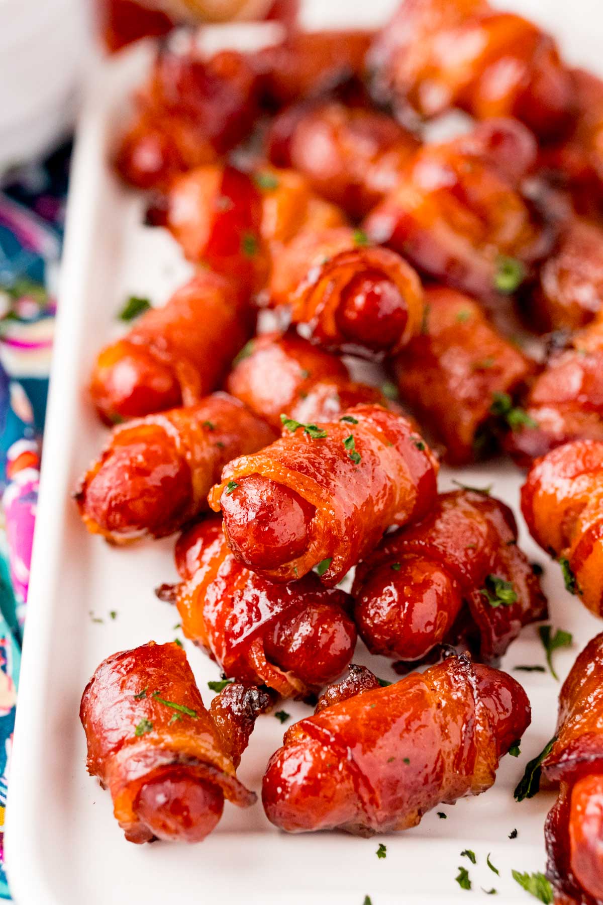 Bacon Wrapped Smokies