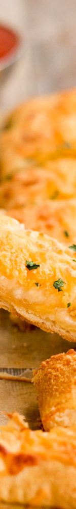 Stuffed Cheese Breadsticks