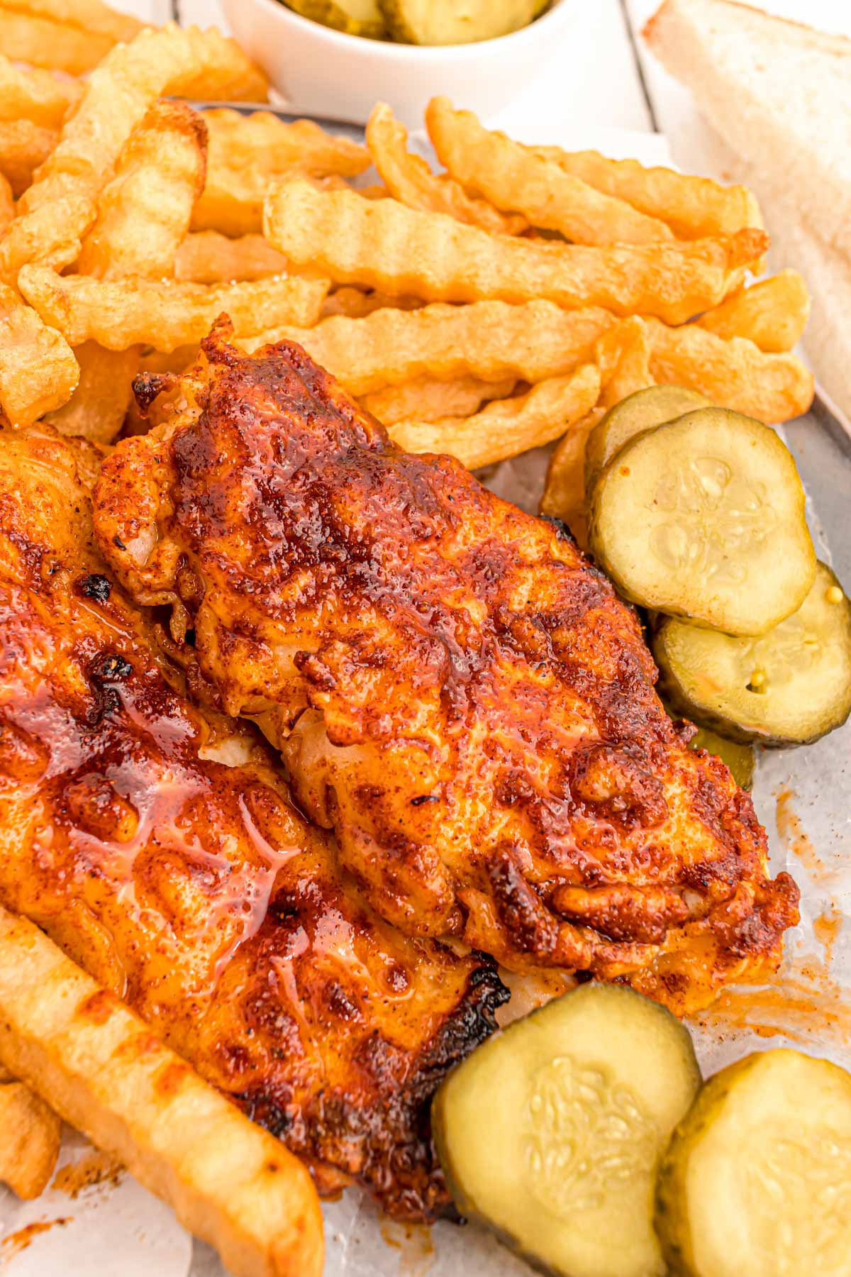 Air Fryer Nashville Hot Chicken
