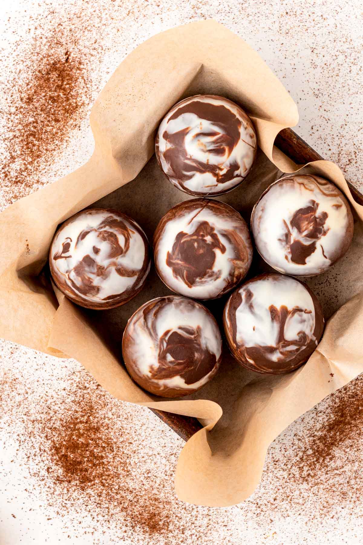 Mocha Hot Chocolate Bombs