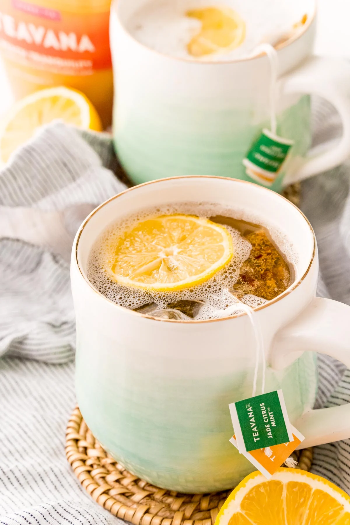 Starbucks Honey Citrus Mint Tea (Copycat Medicine Ball Tea Recipe)