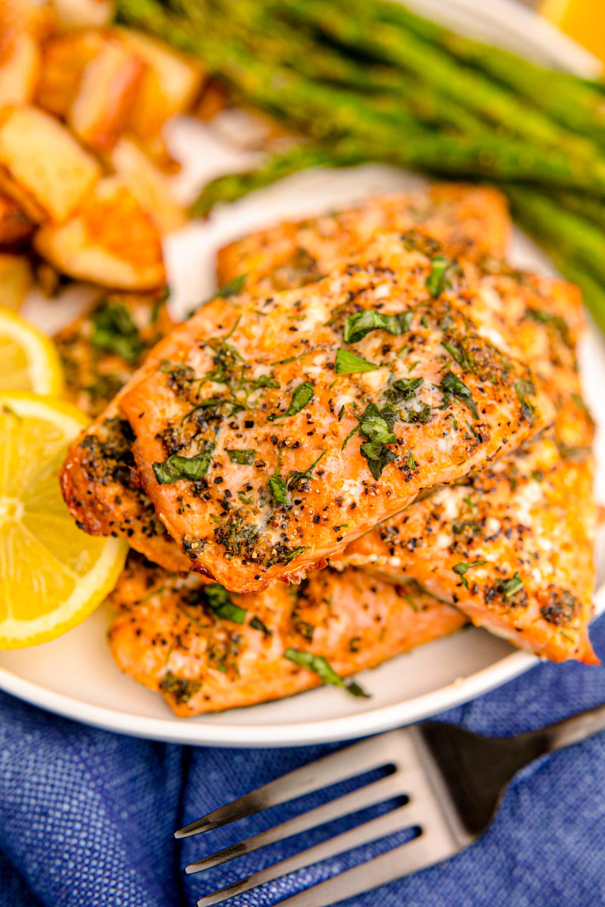 Air Fryer Salmon