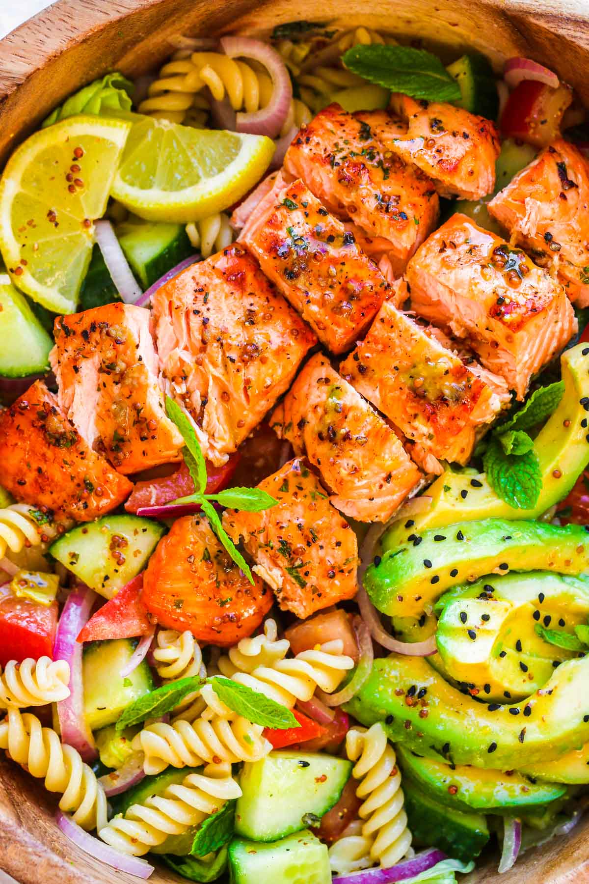 Salmon Pasta Salad