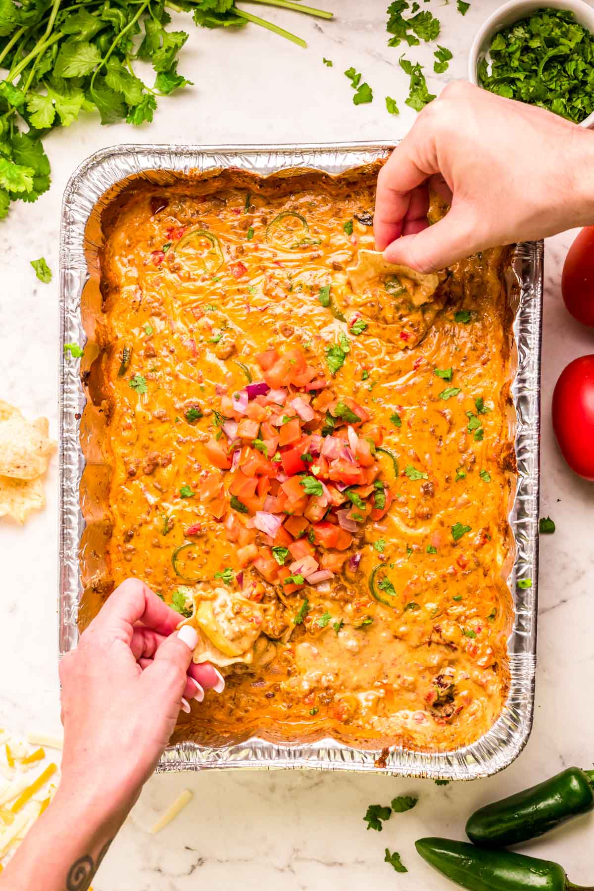 Tik Tok Smoked Queso Dip