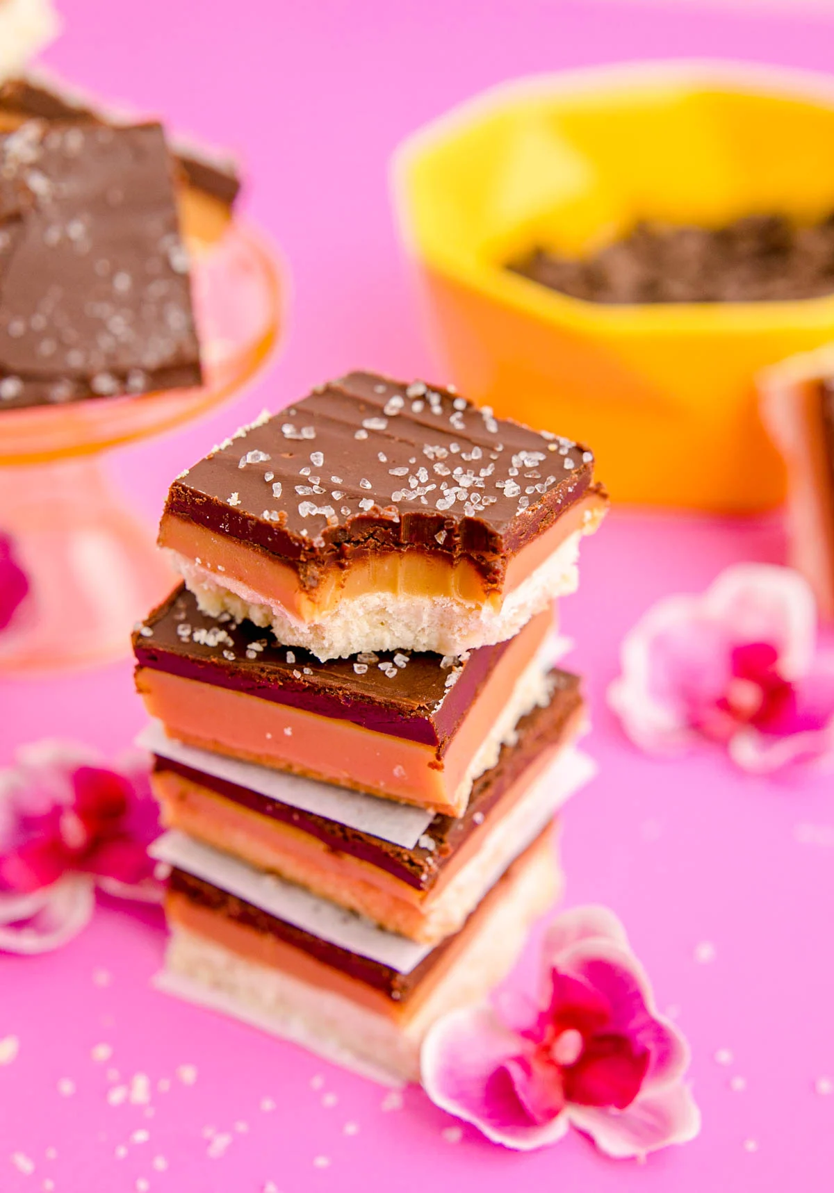 Millionaire Shortbread Bars