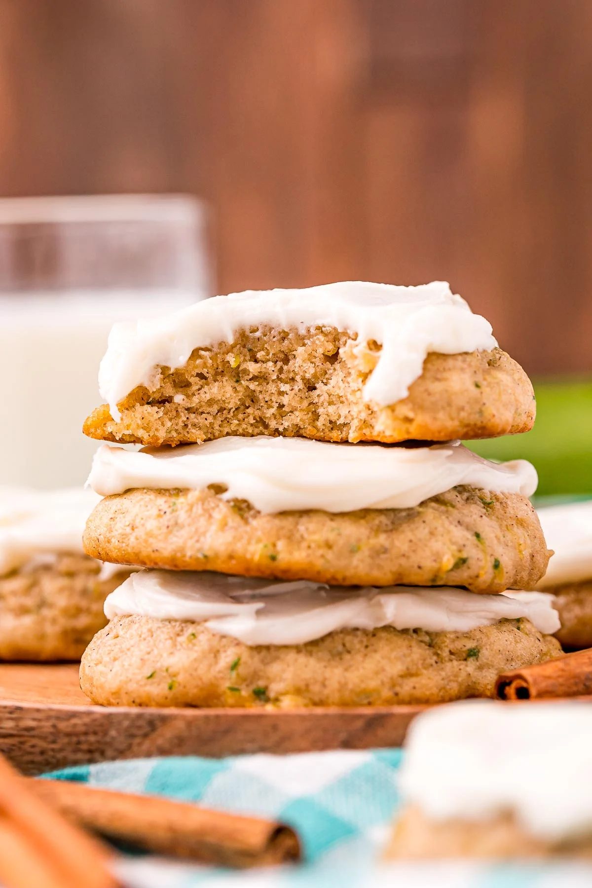 Frosted Zucchini Cookies