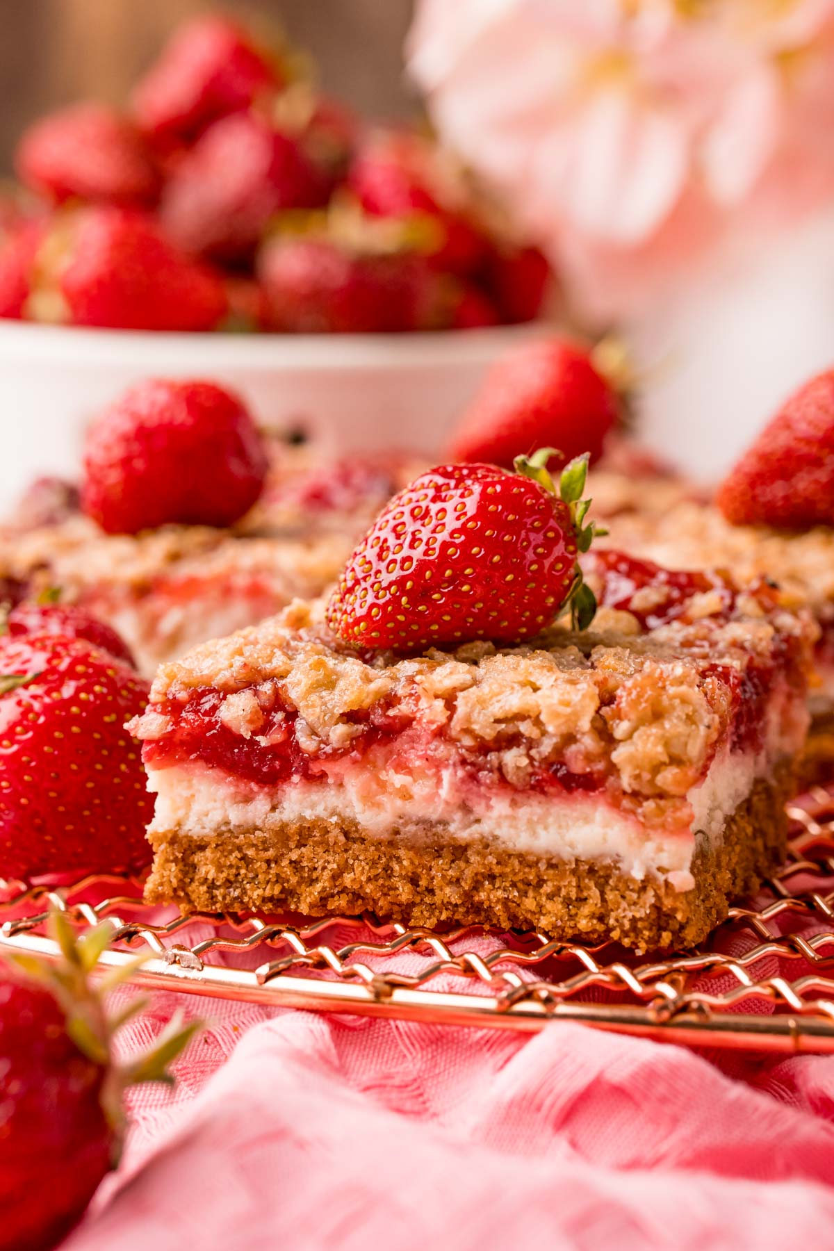 Strawberry Cheesecake Bars