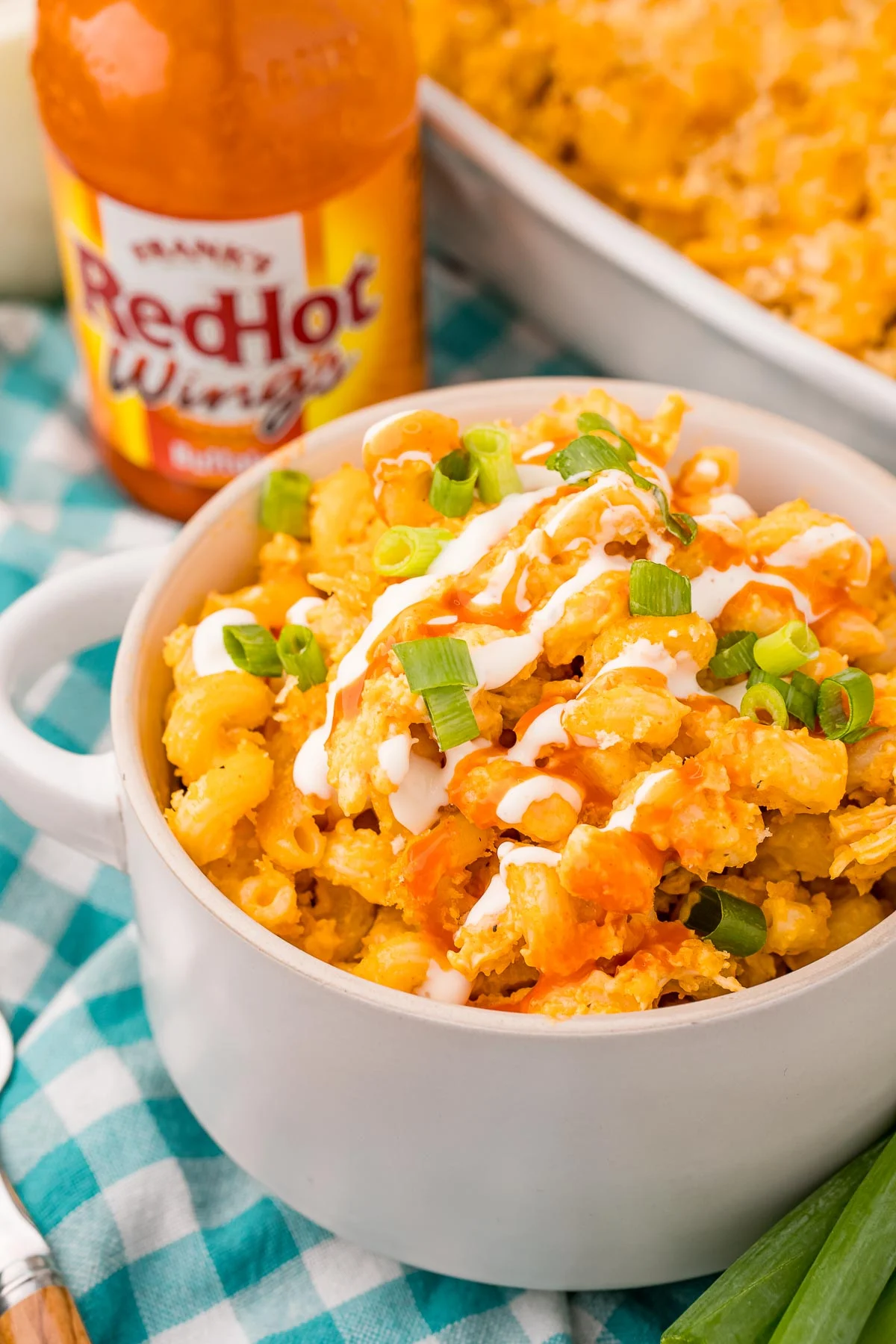 Buffalo Chicken Mac and Cheese