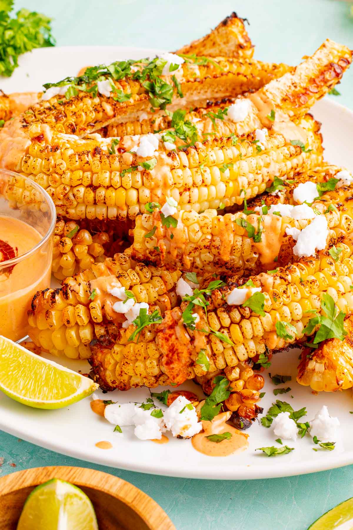 Elote Sweet Corn Ribs