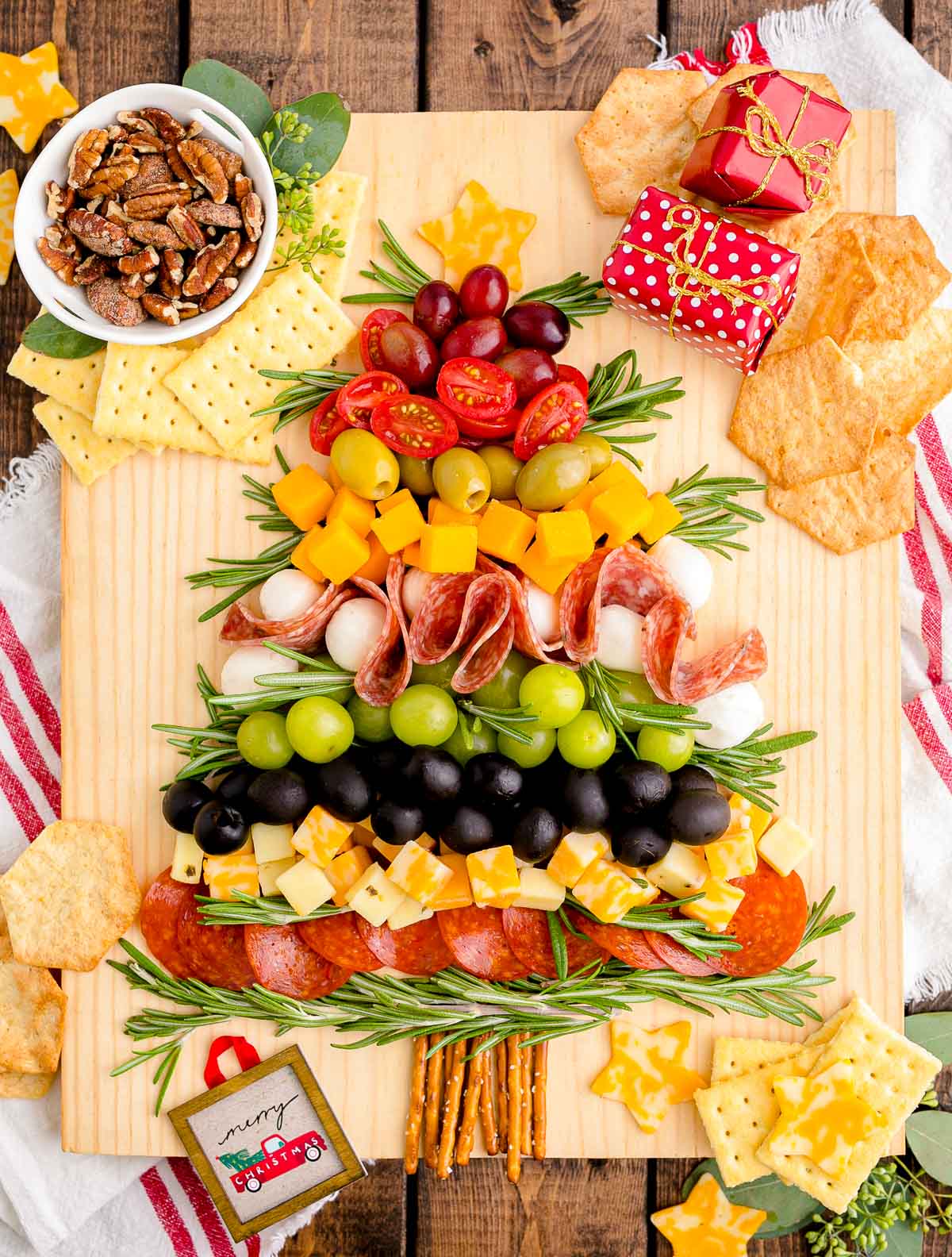 Christmas Tree Charcuterie Board
