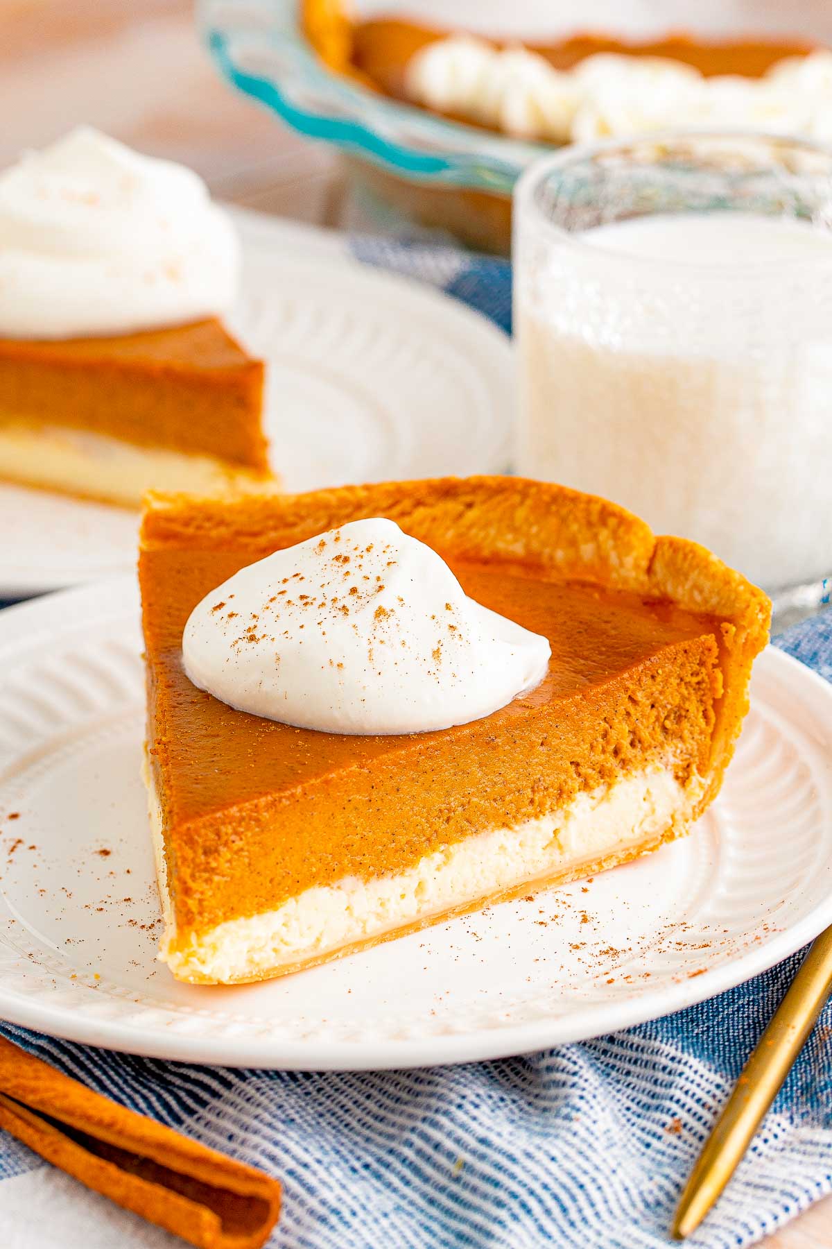 Pumpkin Cheesecake Pie