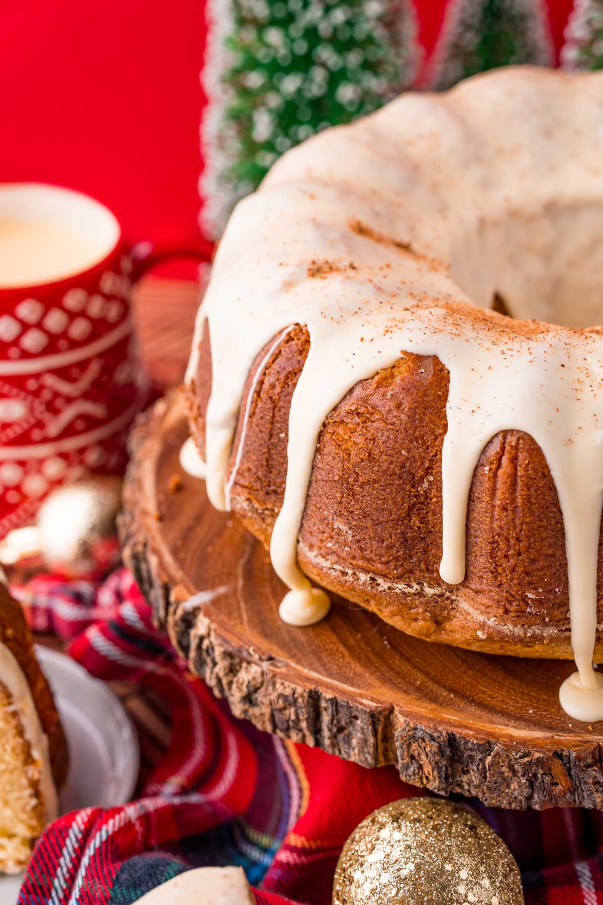 Eggnog Pound Cake