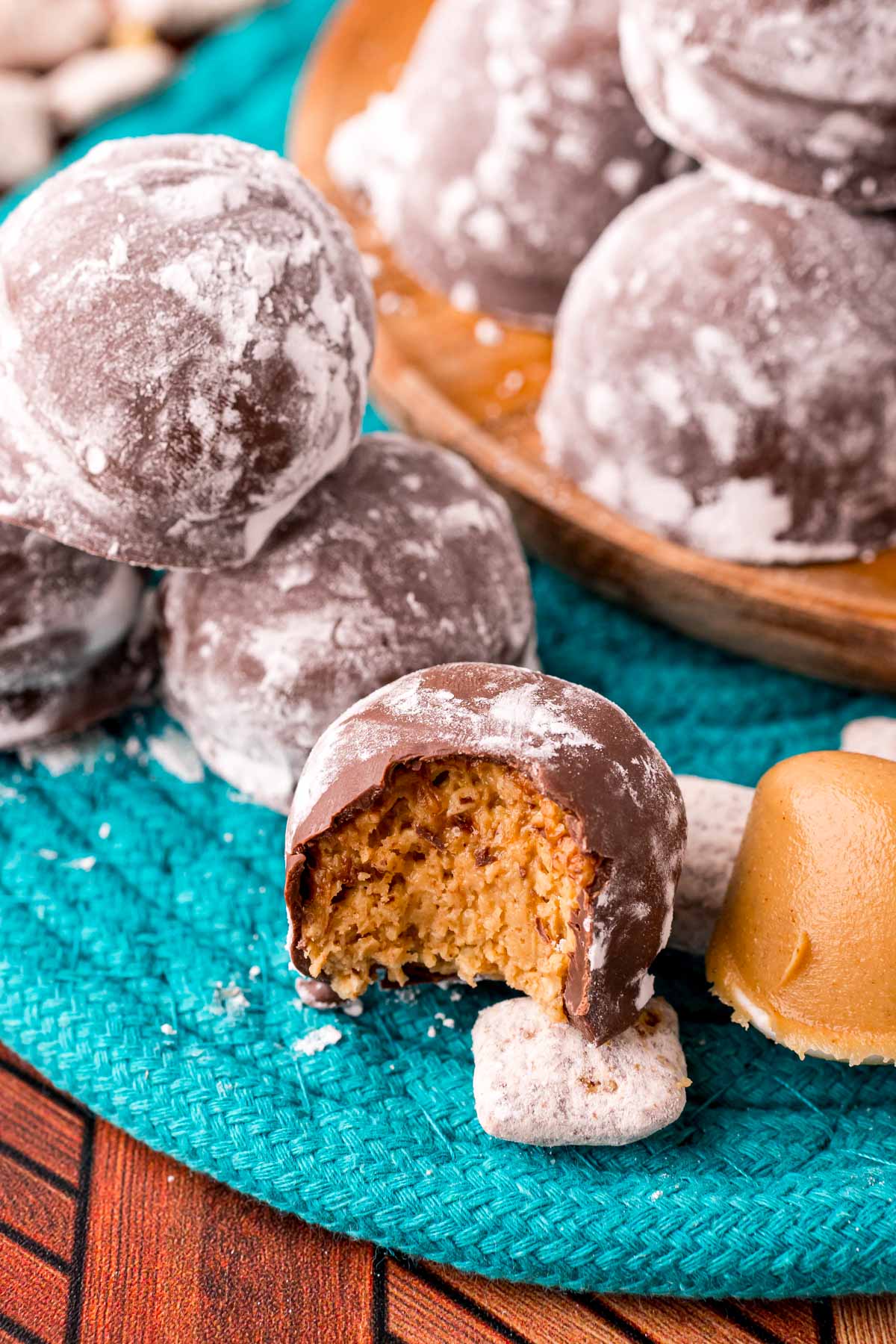 Puppy Chow Truffles (Muddy Buddy Balls)