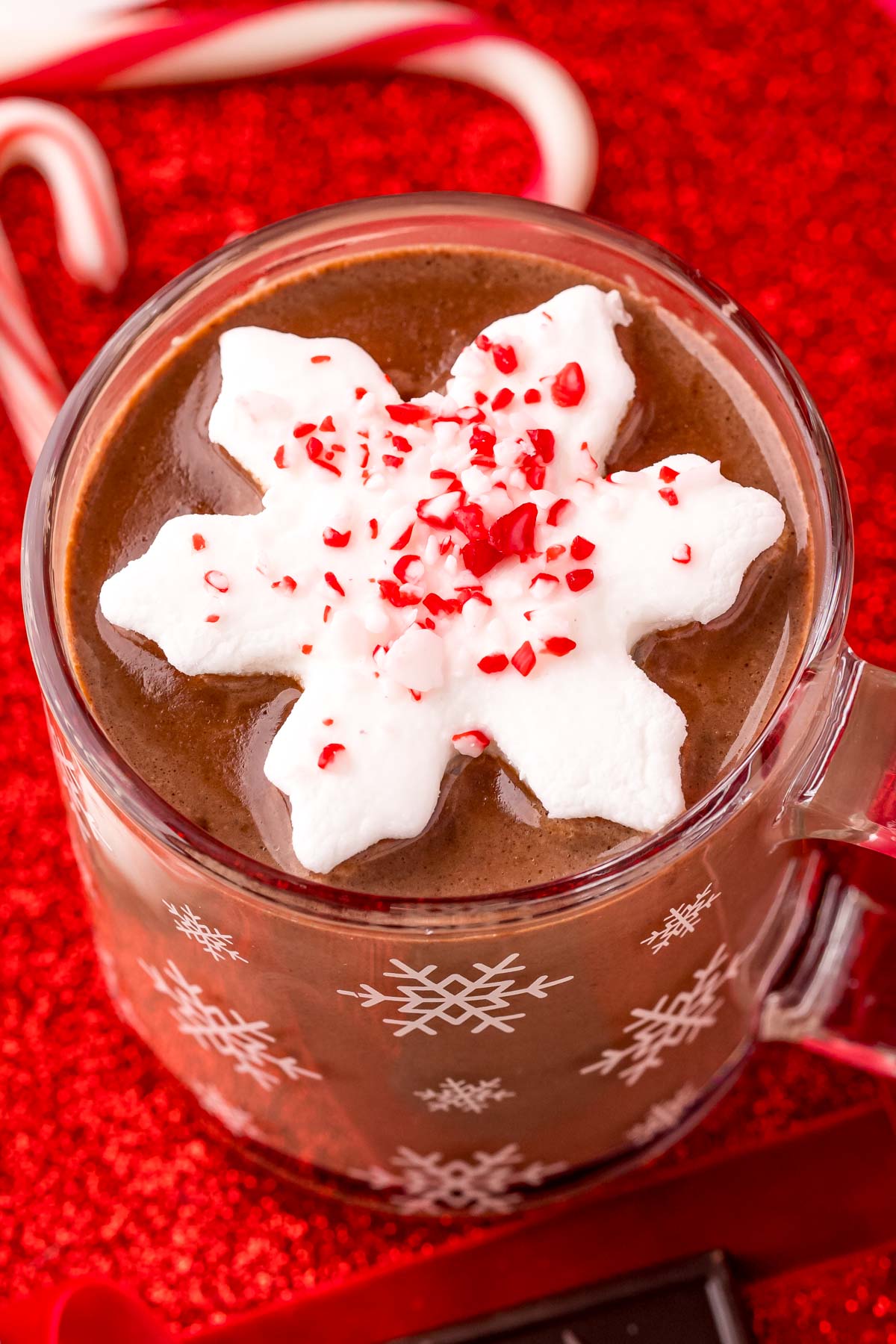Peppermint Hot Chocolate