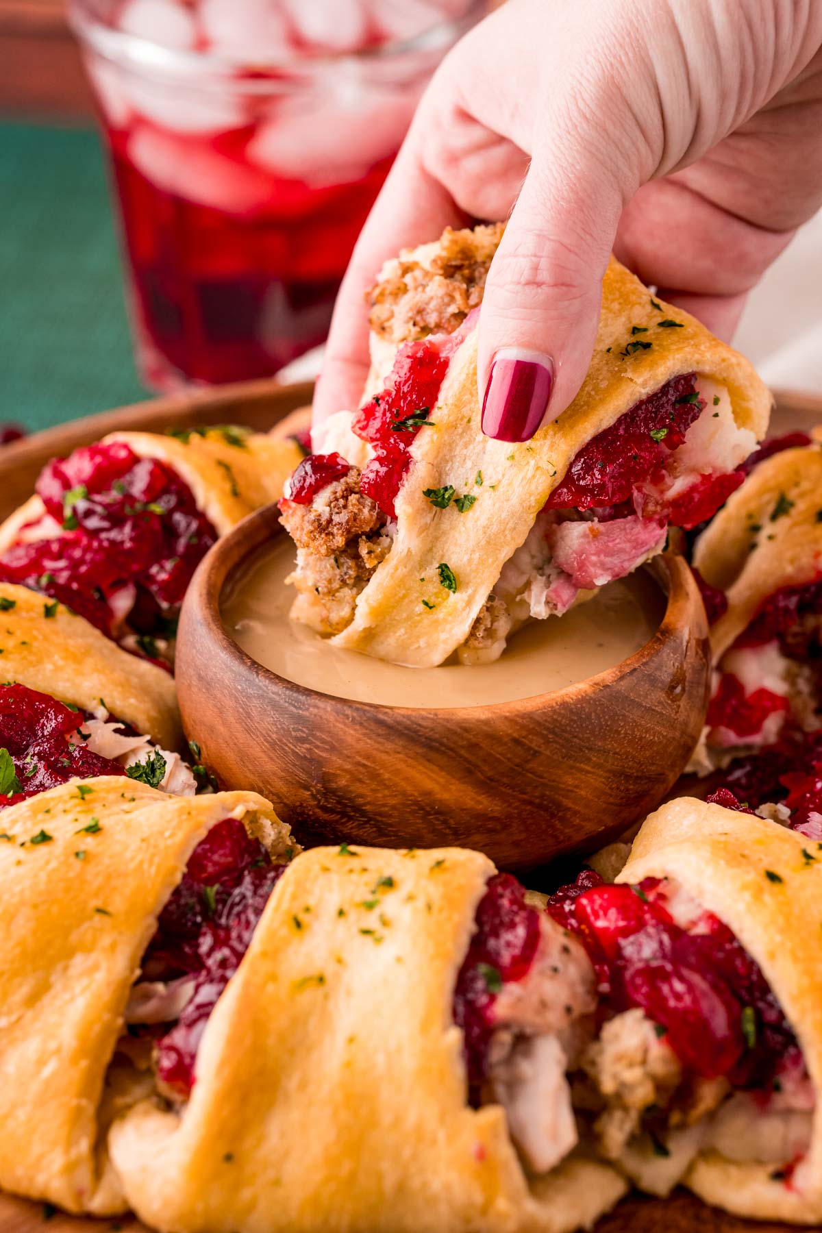 Thanksgiving Crescent Ring