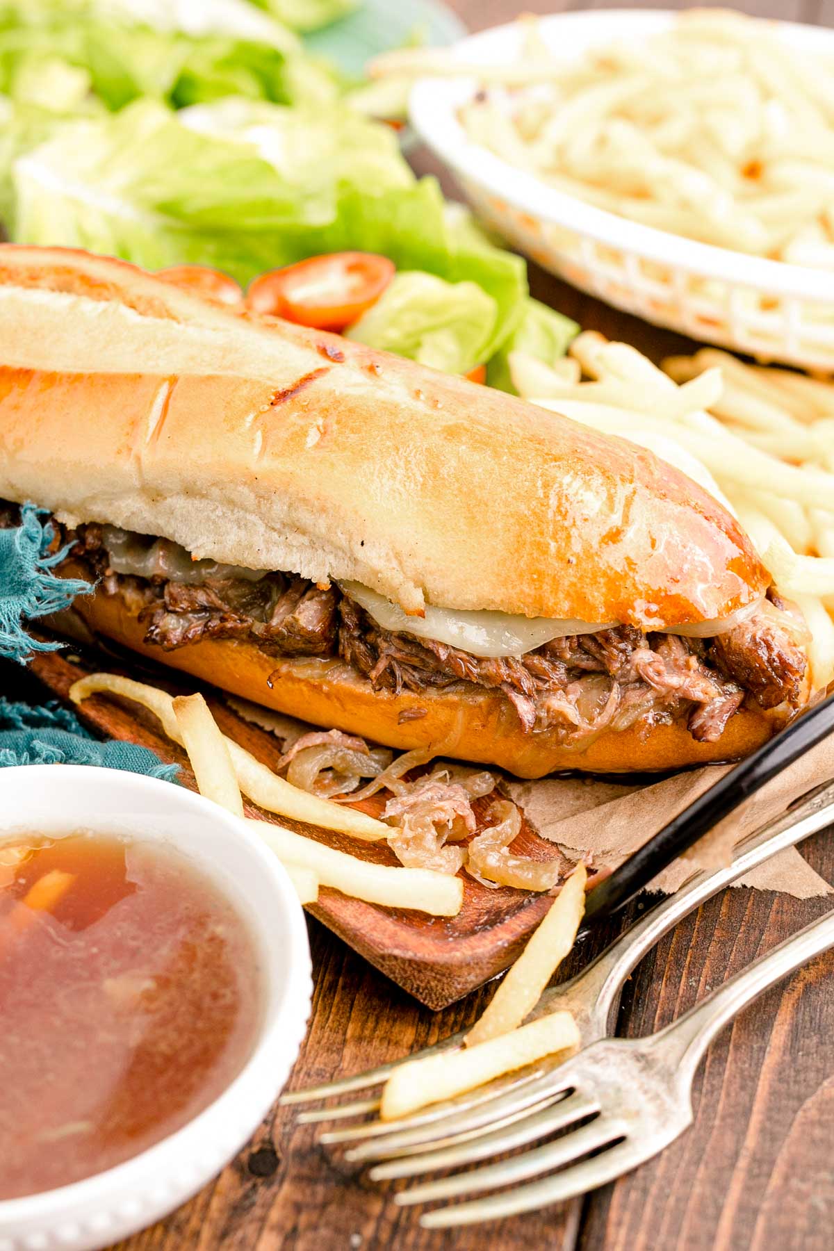 French Dip Sandwiches