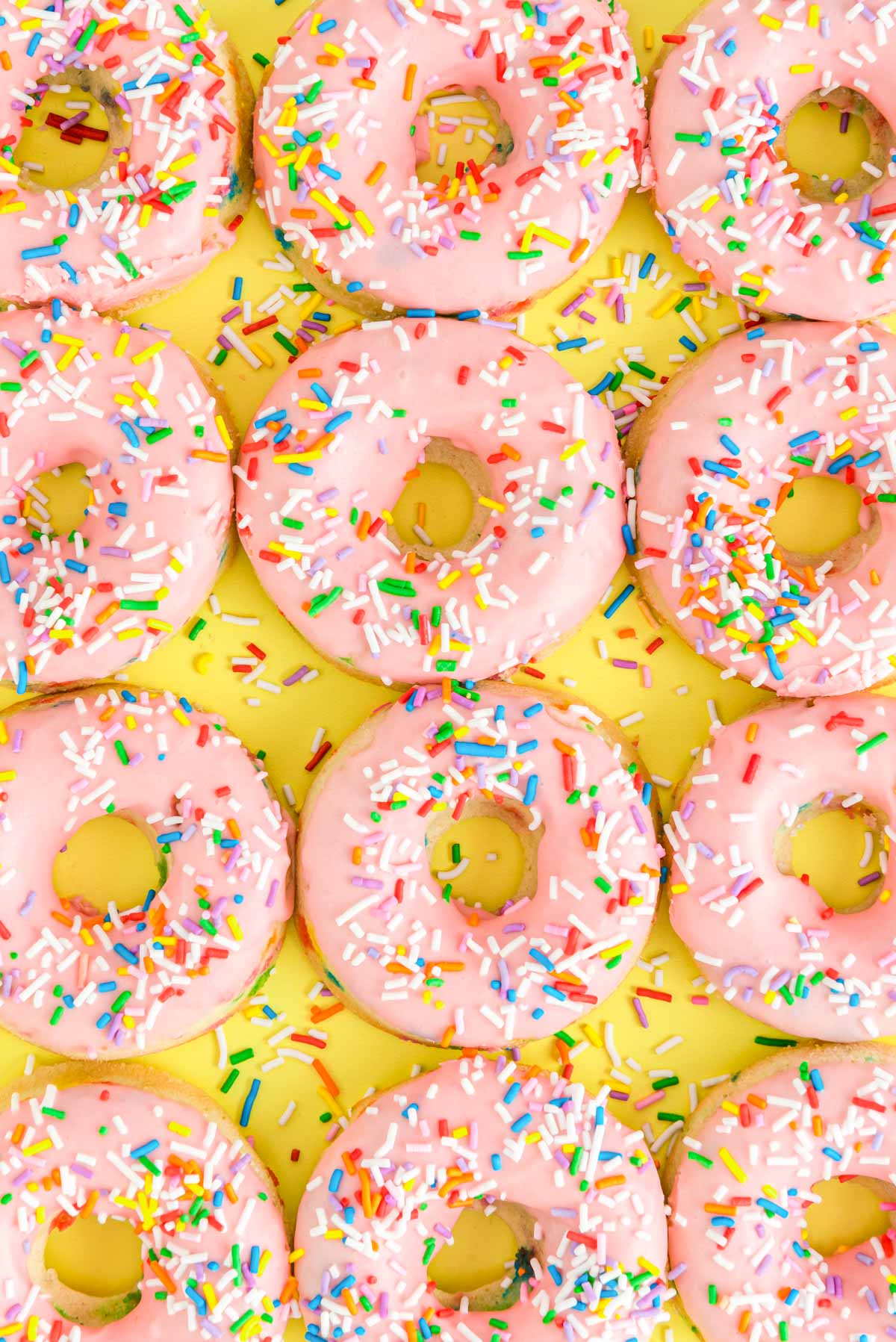 Birthday Cake Donuts