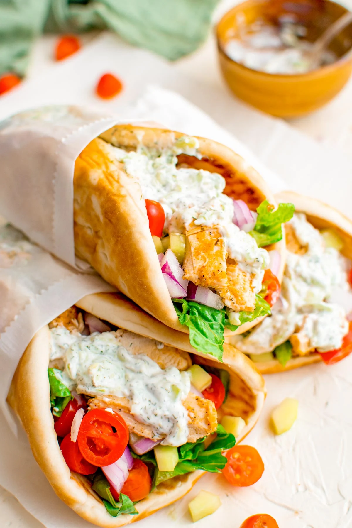 Easy Chicken Gyros