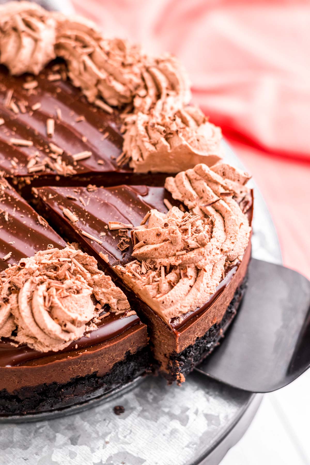 Instant Pot Chocolate Cheesecake