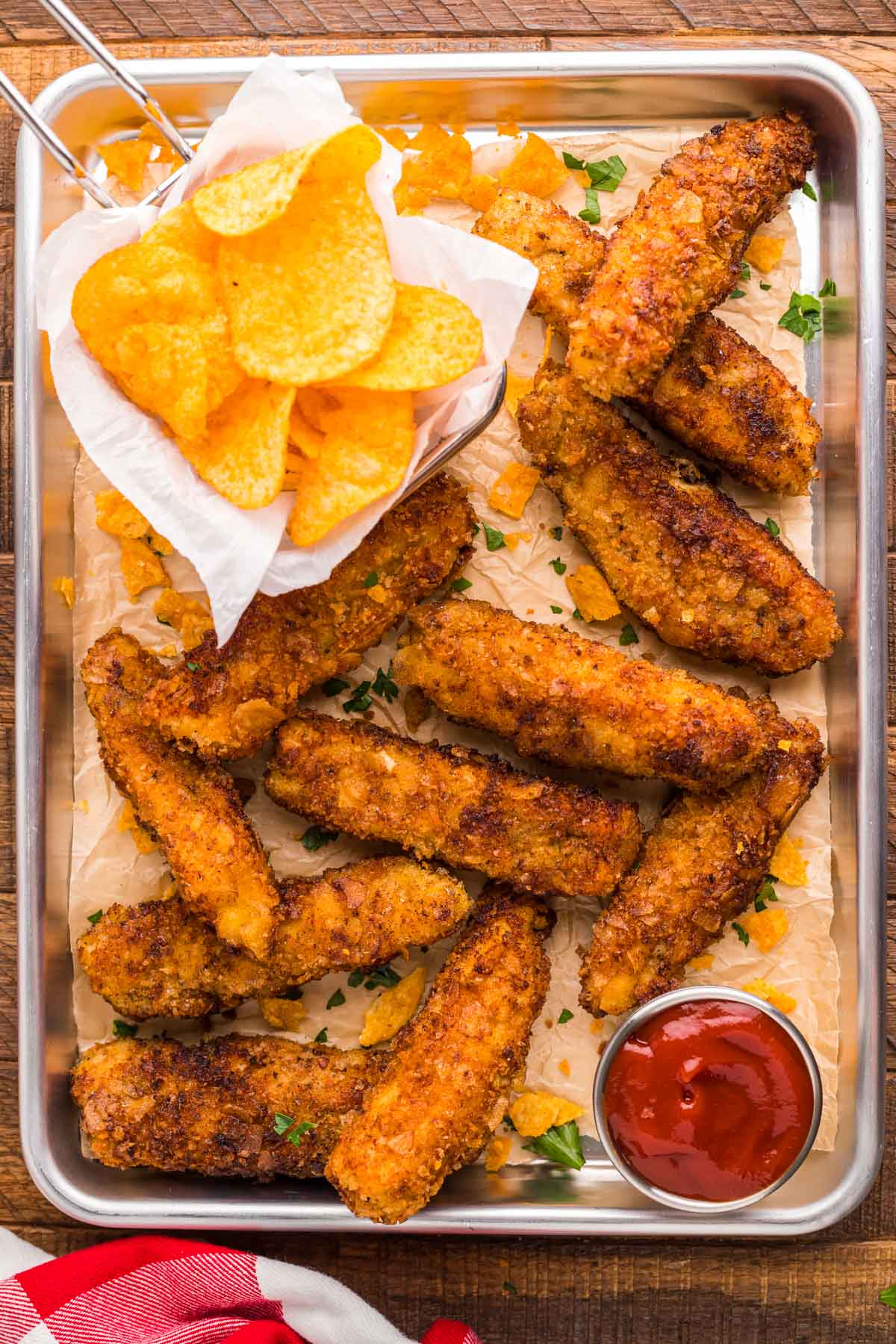 Potato Chip Chicken Tenders