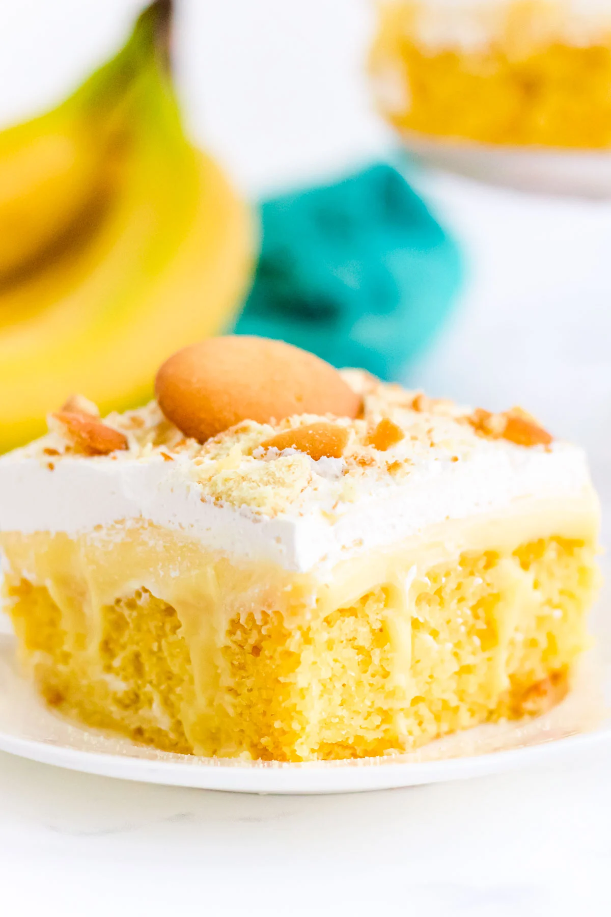 Banana Poke Cake