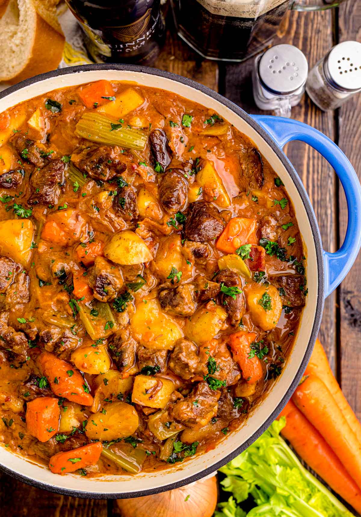 Classic Irish Beef Stew with Guinness