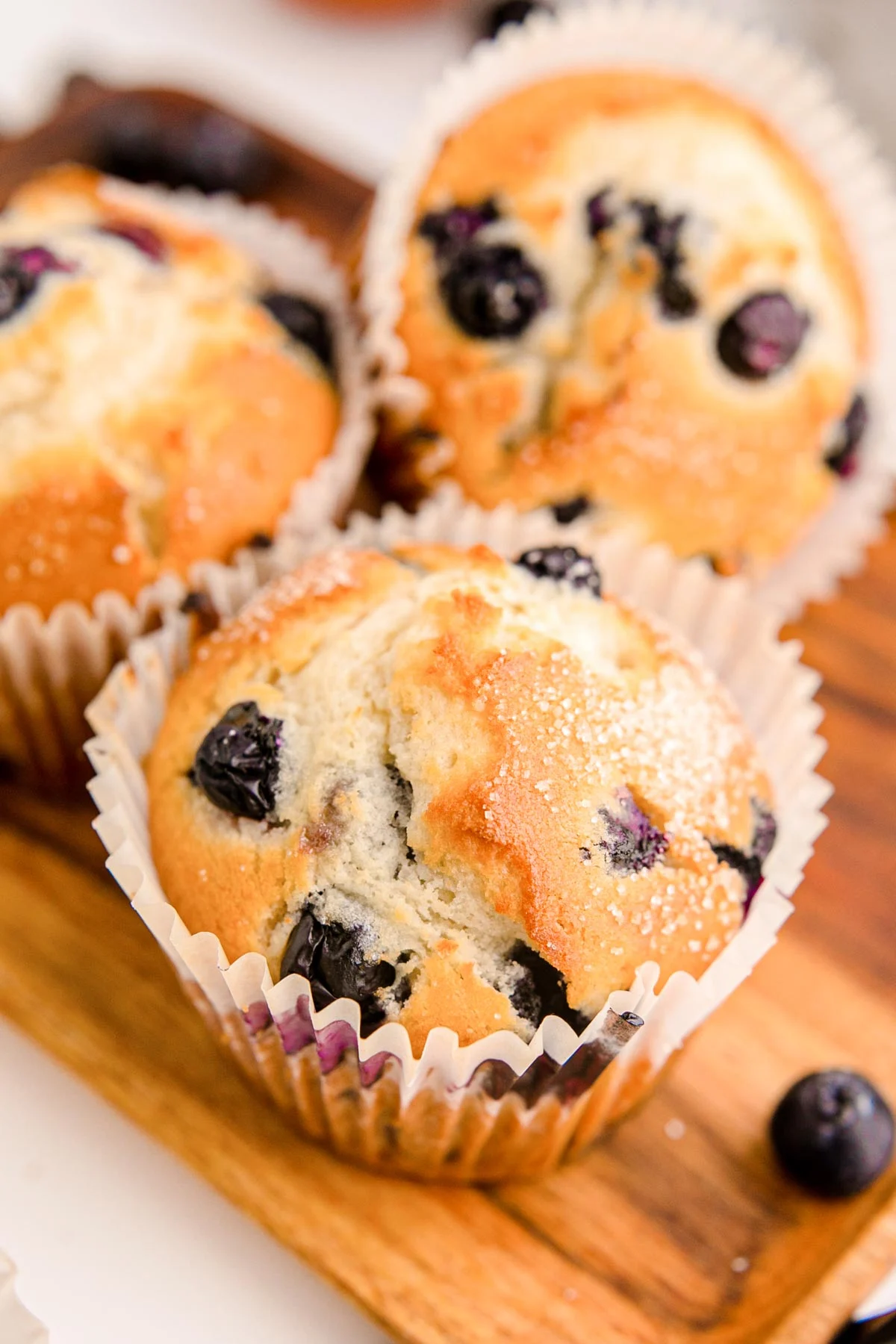 Homemade Blueberry Jumbo Muffins