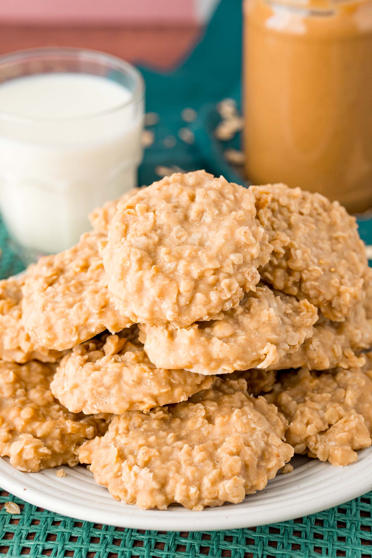 Peanut Butter No Bake Cookies Recipe