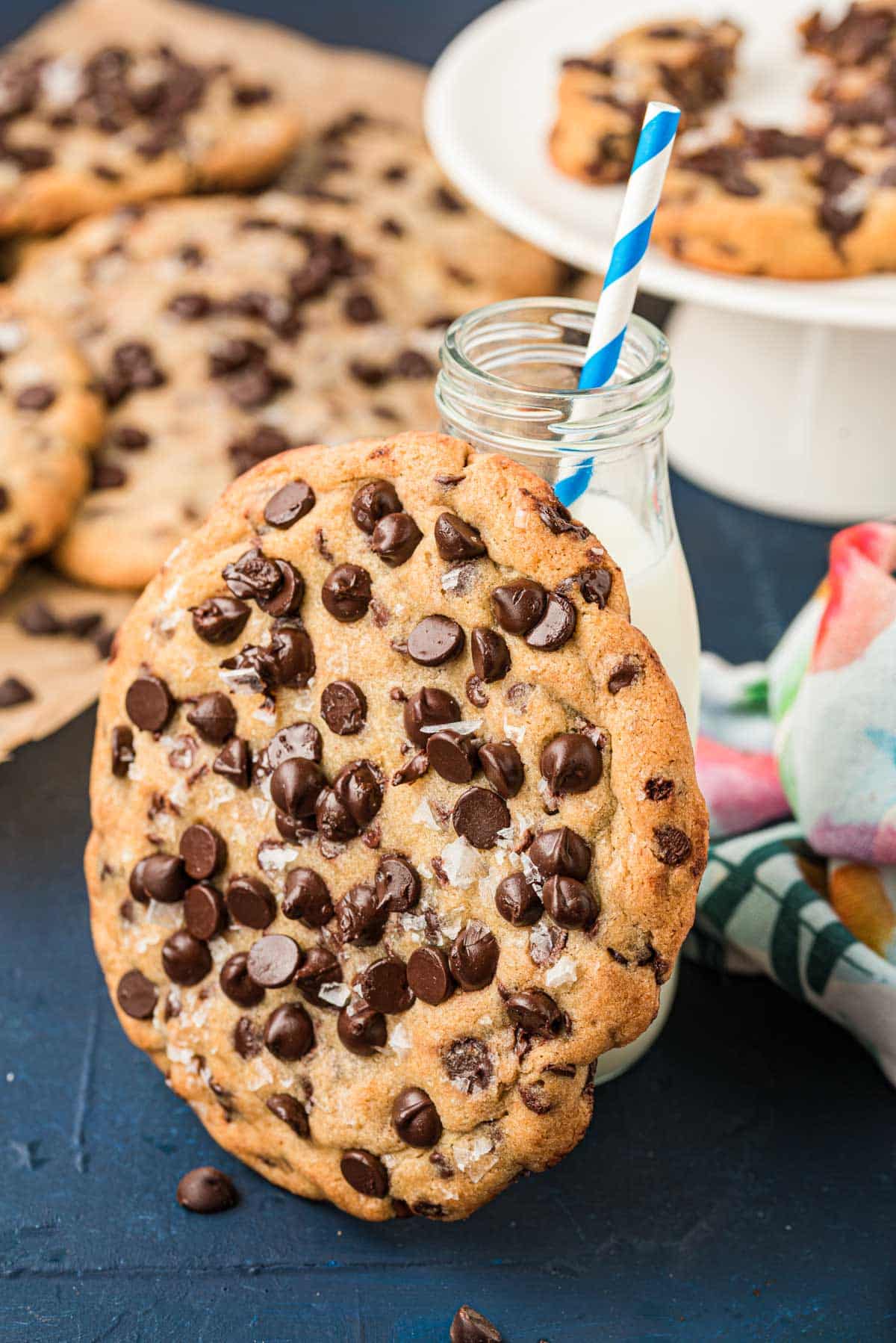 Giant Chocolate Chip Cookies