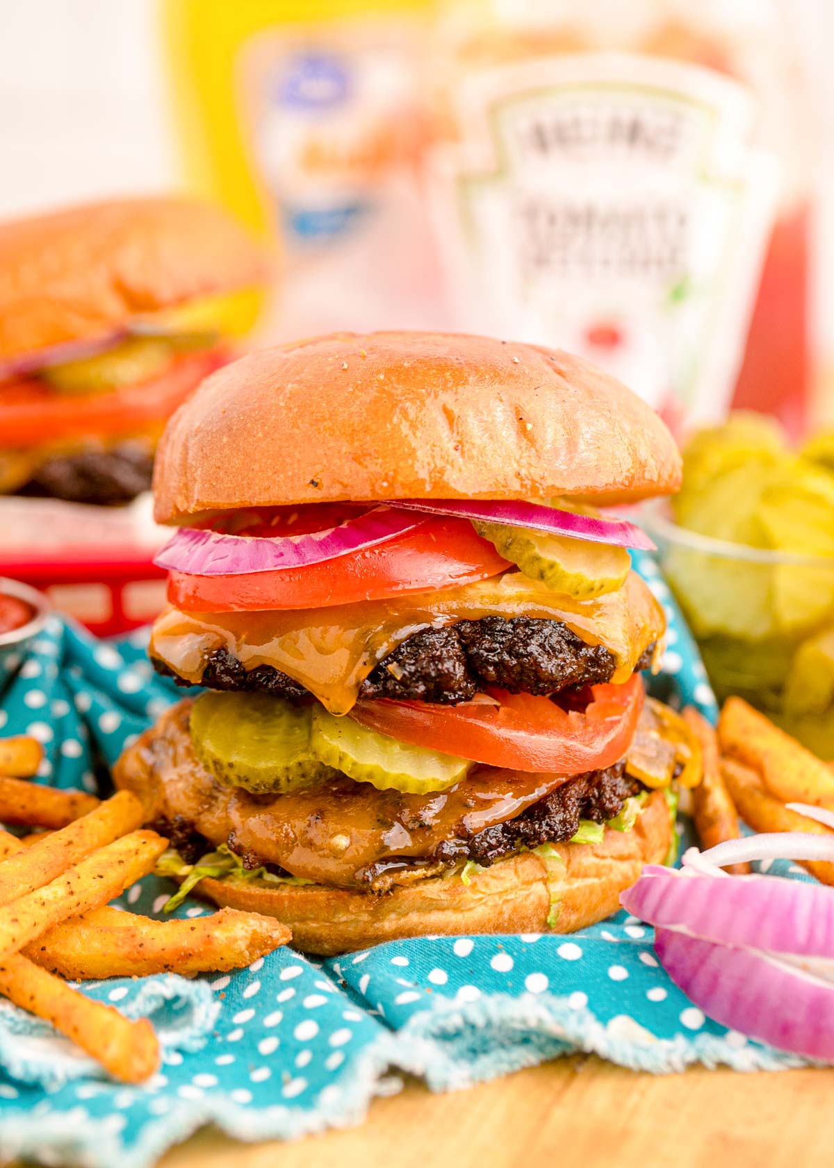 Smash Burgers In Cast Iron Skillet