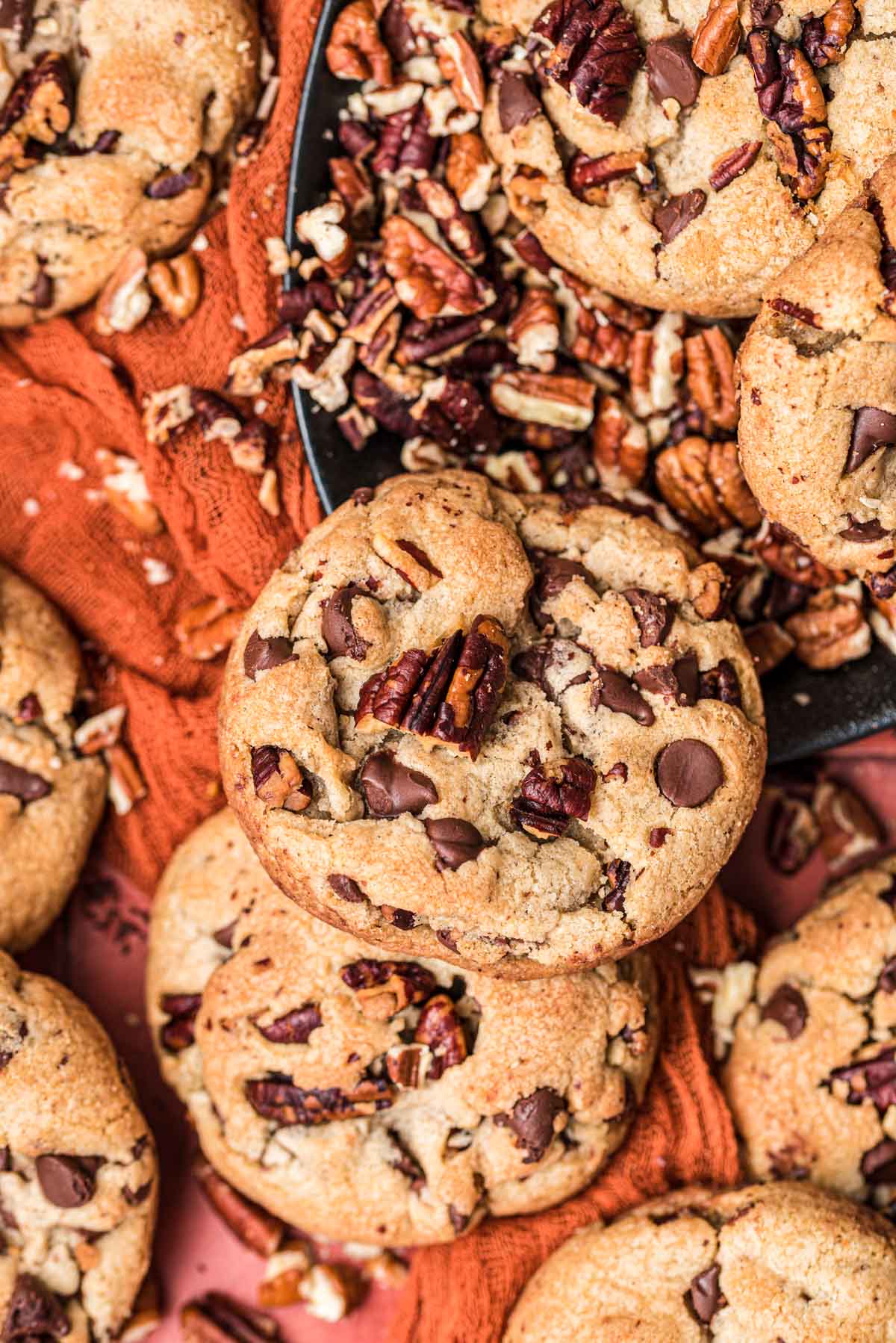 Brown Butter Pecan Chocolate Chip Cookies