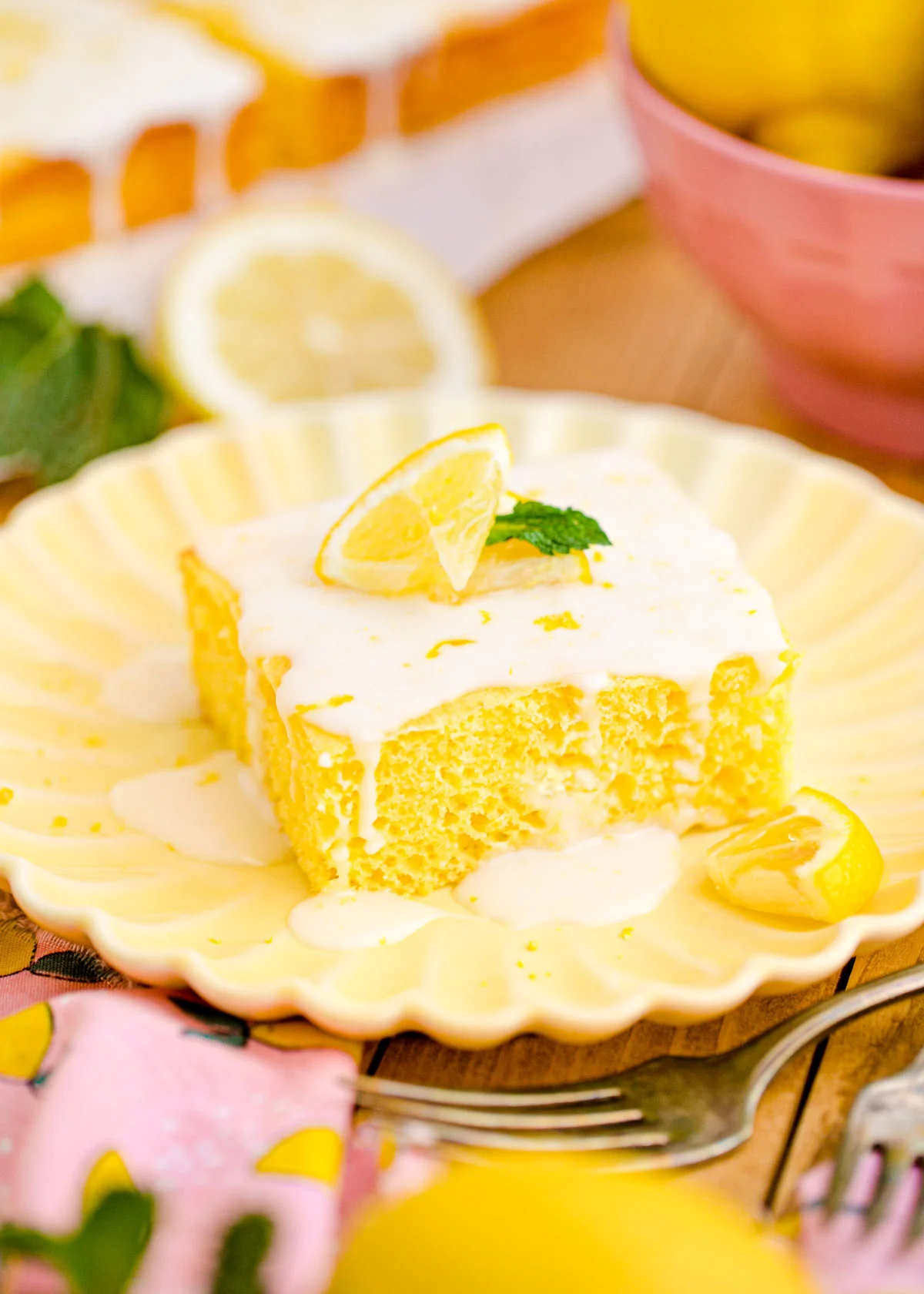 Lemon Sheet Cake