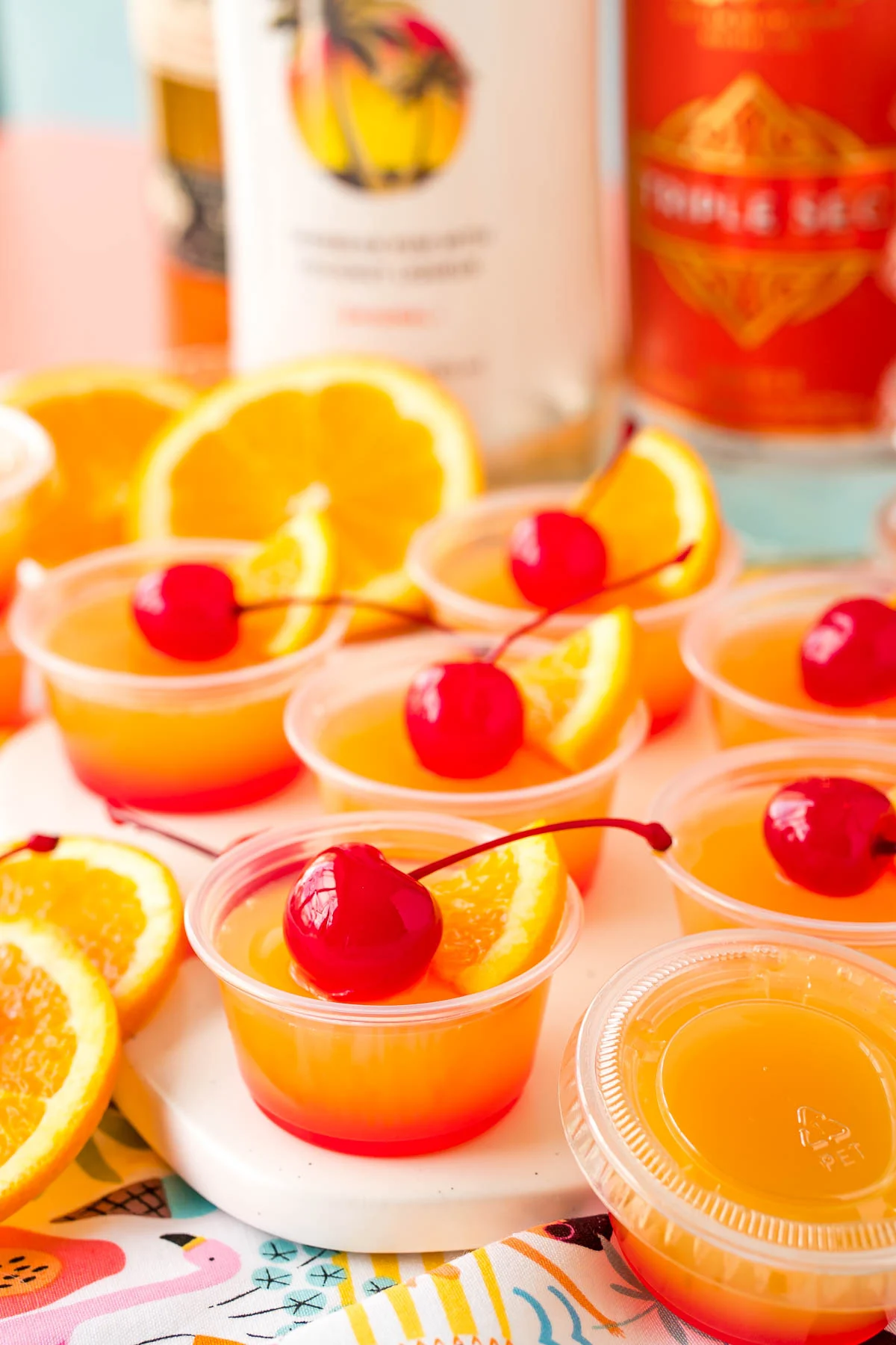 Mai Tai Jello Shots