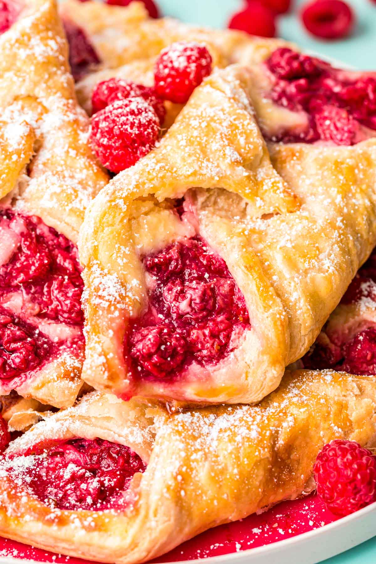 Raspberry Cheese Danish