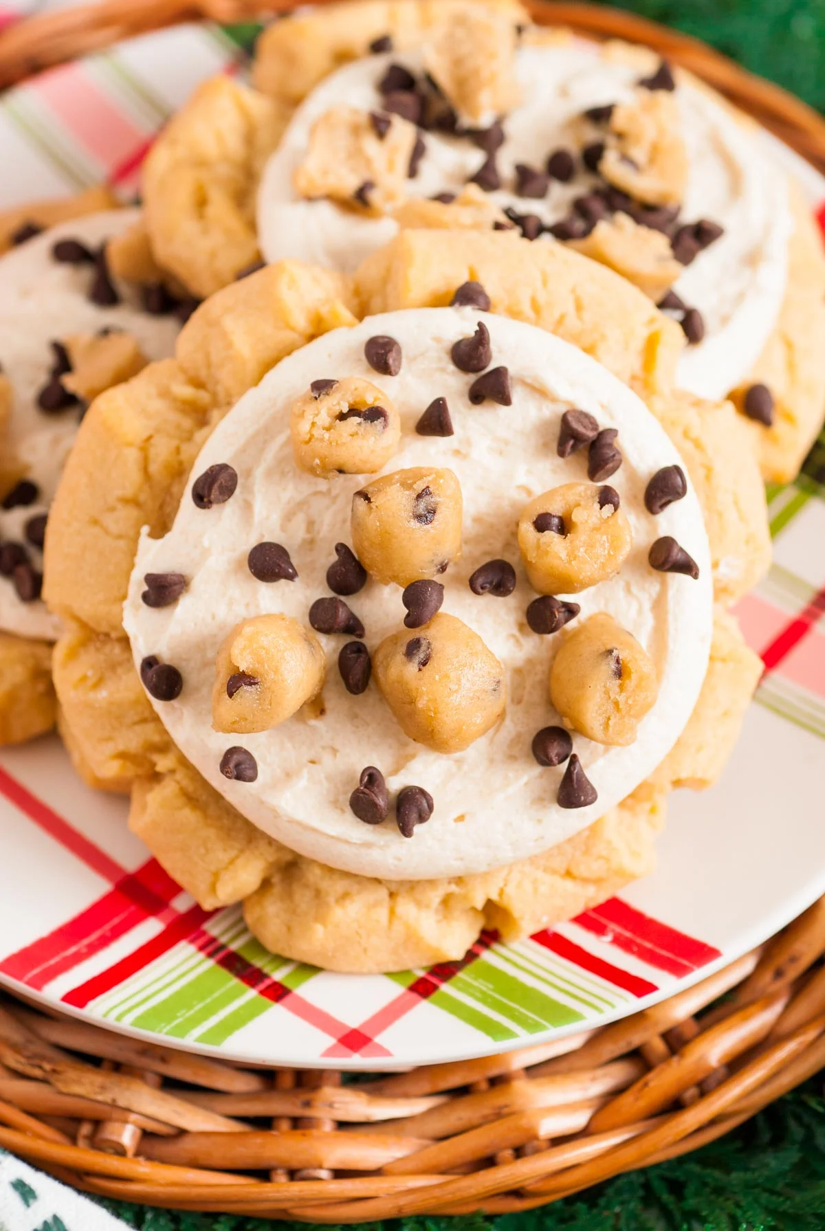 Cookie Dough Cookies (Crumbl Copycat)