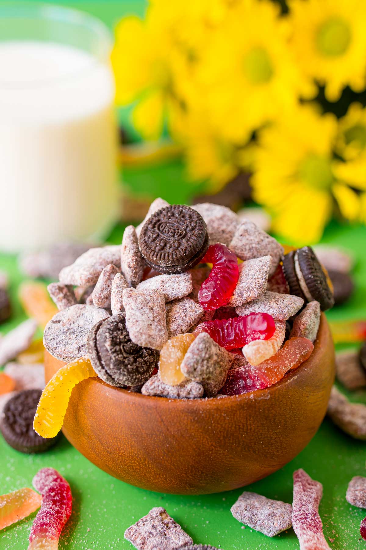 Dirt Cake Muddy Buddies
