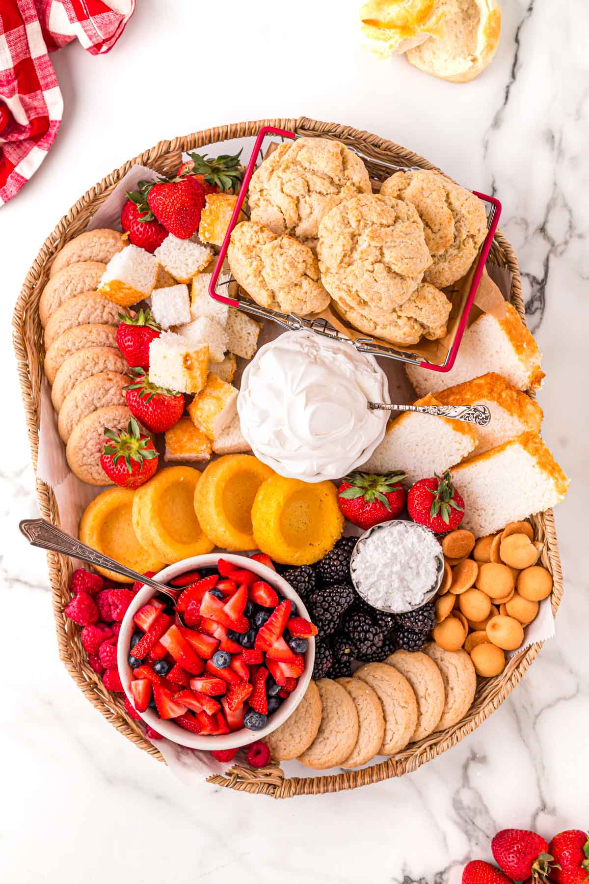 Shortcake Charcuterie Board