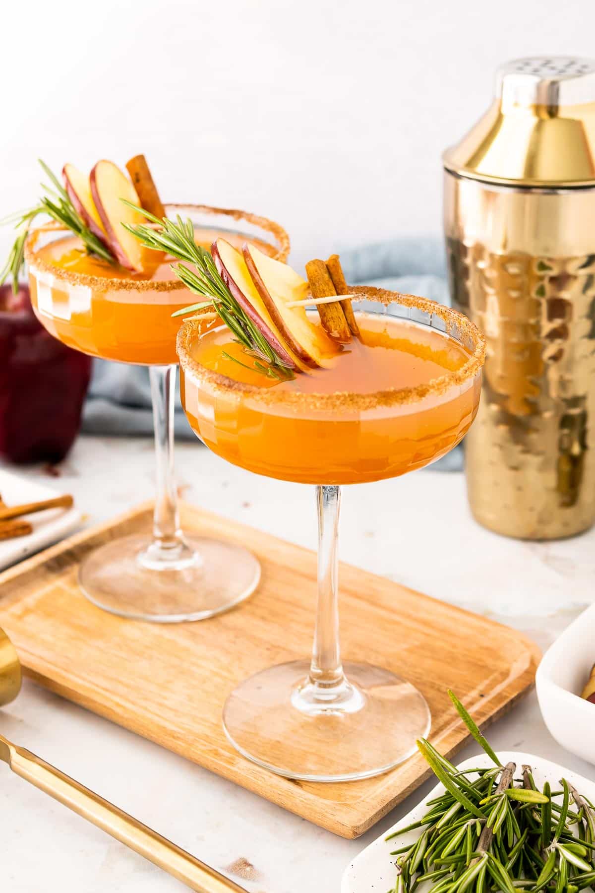 Apple Cider Bourbon Cocktail