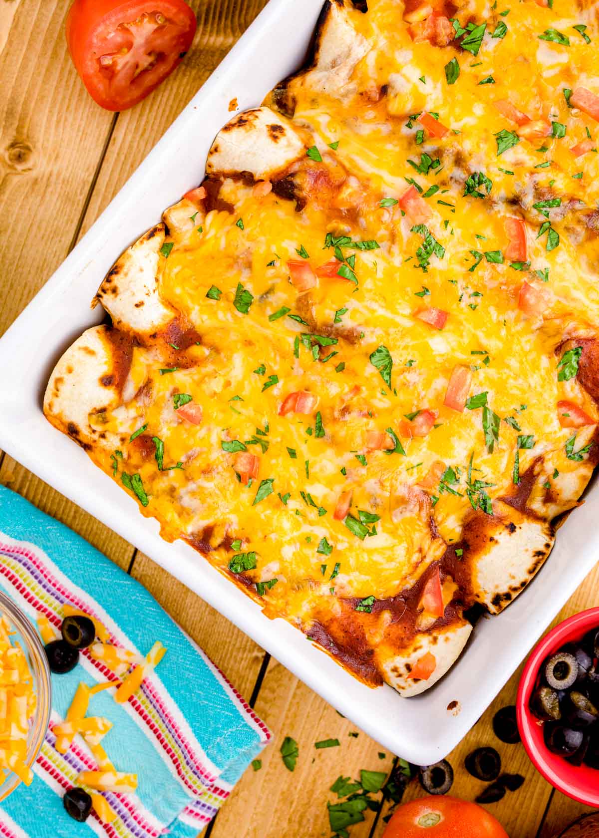 Chicken Enchiladas