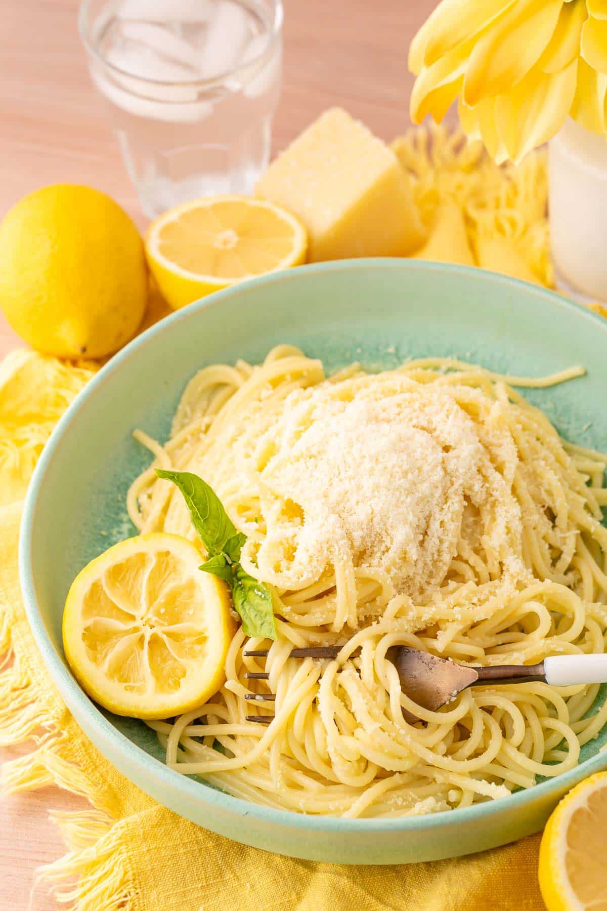 TikTok Lemon Pasta (Spaghetti Limone)