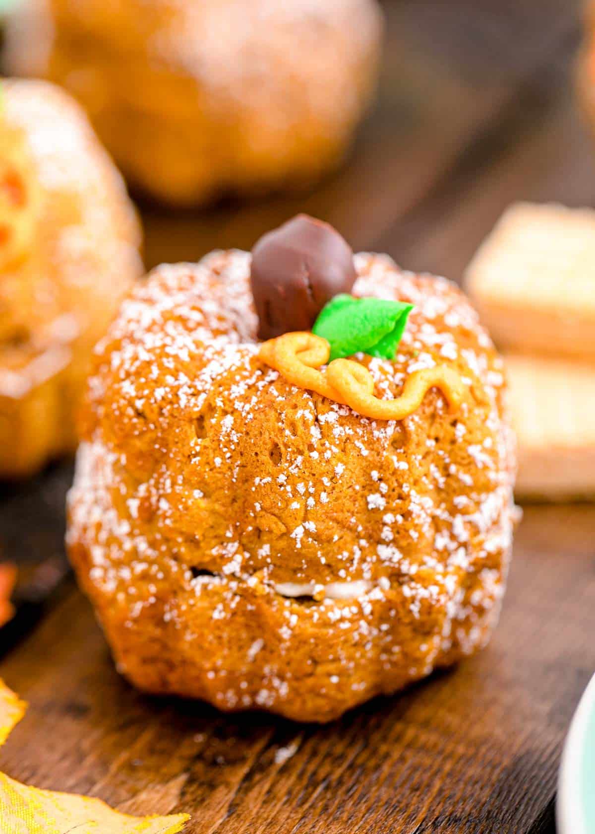 Mini Pumpkin Bundt Cakes