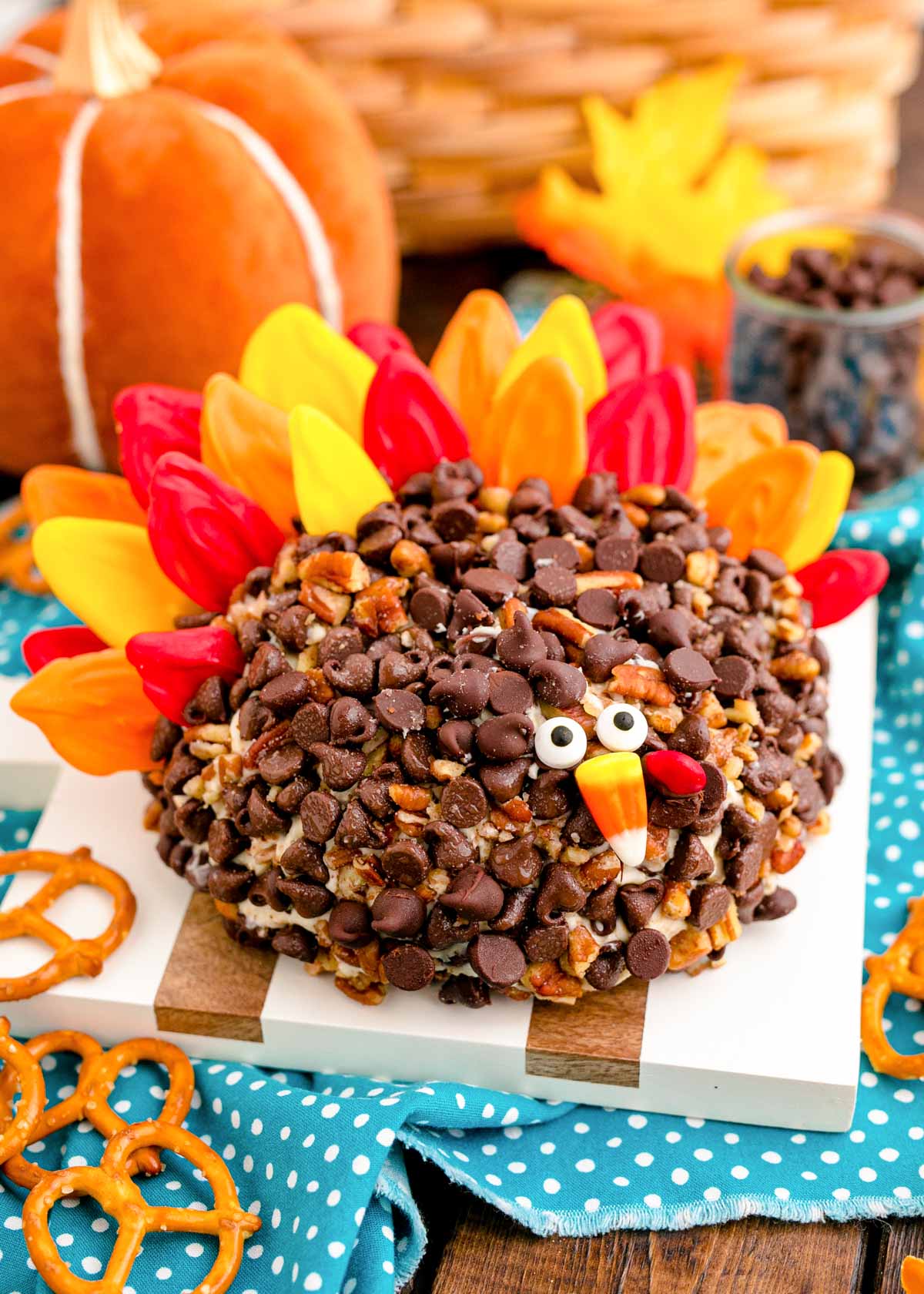 Turkey Dessert Cheese Ball