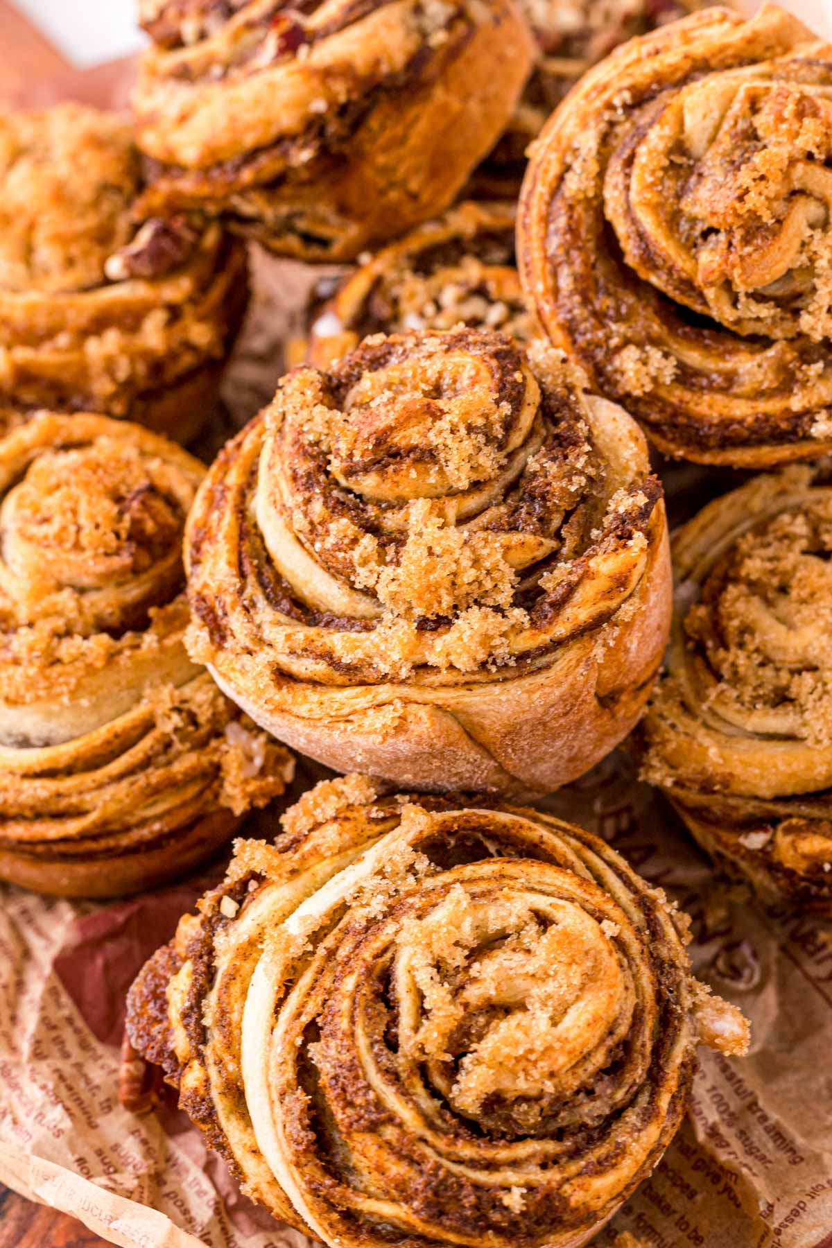 Pumpkin Cinnamon Roll Muffins