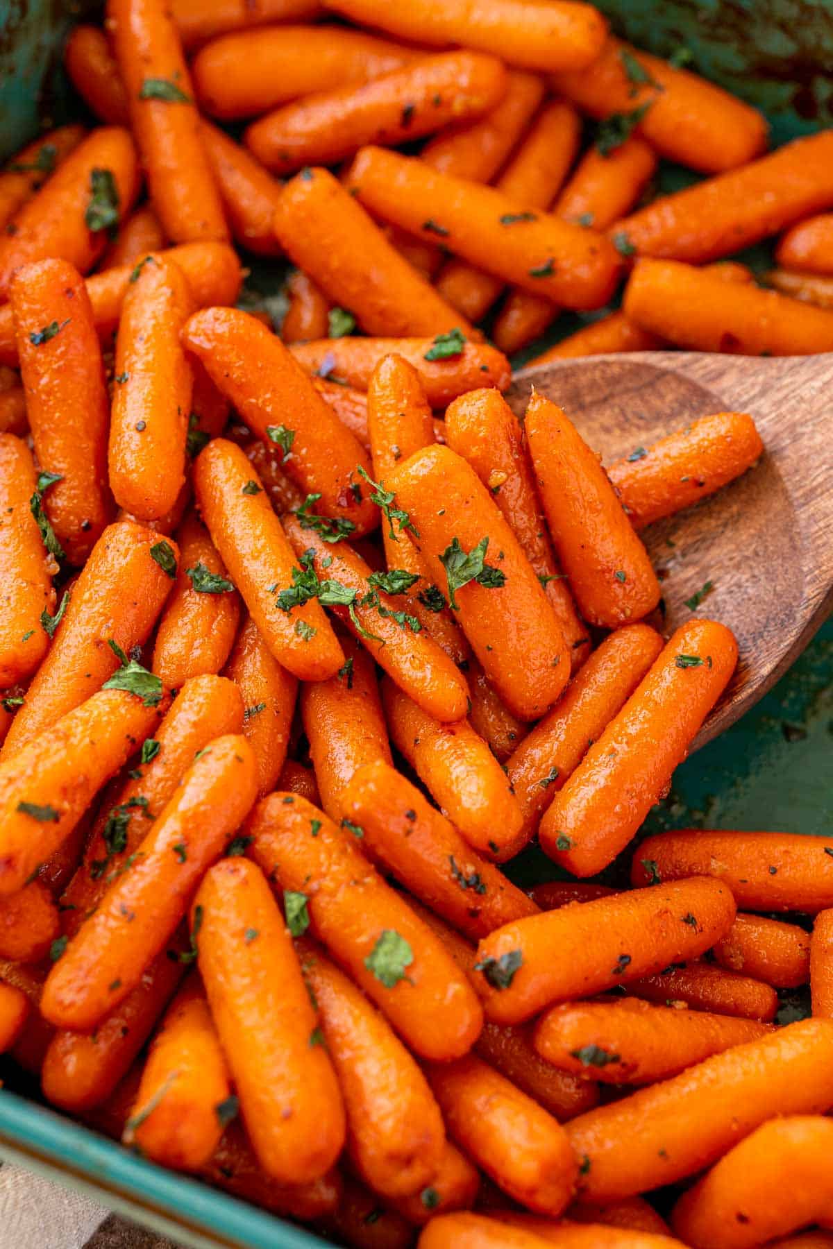 Hot Honey Glazed Carrots