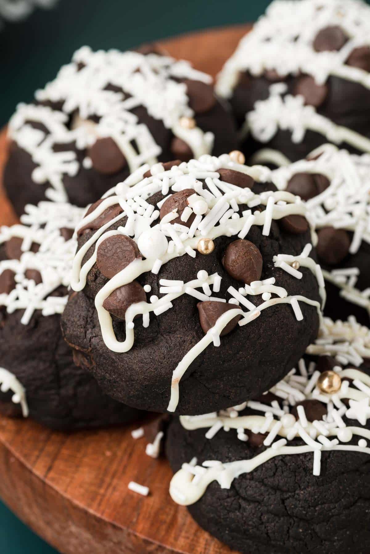 Peppermint Mocha Cookies