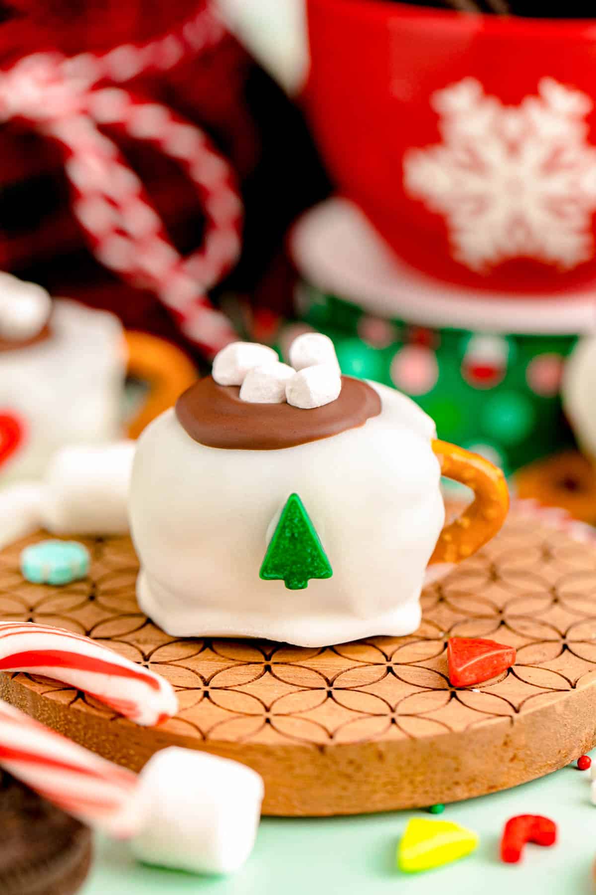 Hot Cocoa Mugs Oreo Balls