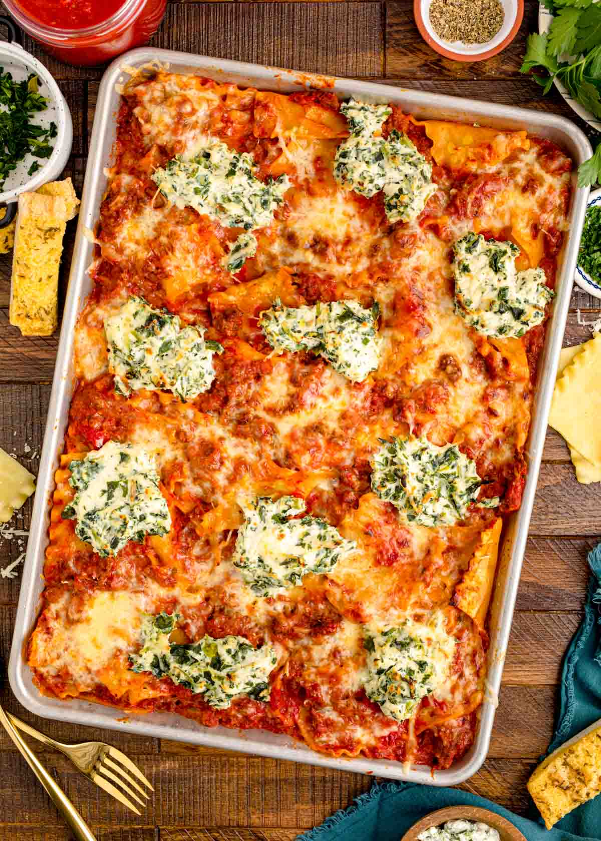 Sheet Pan Lasagna (Giada Lasagna)