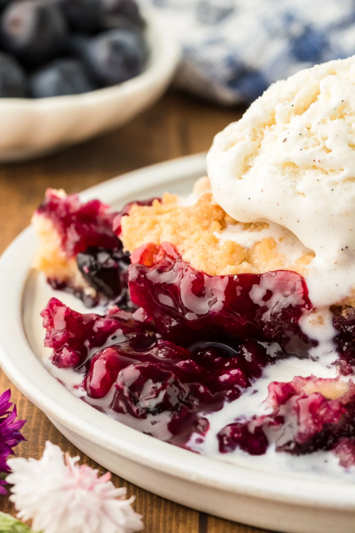 Blueberry Cobbler