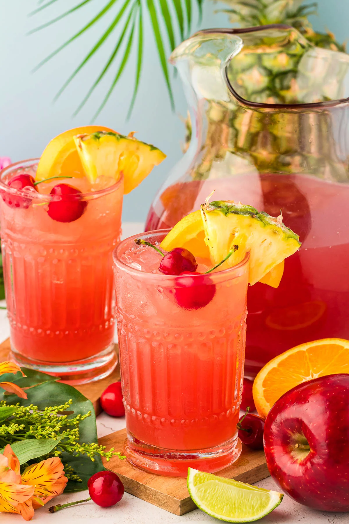 Tropical Homemade Fruit Punch Recipe